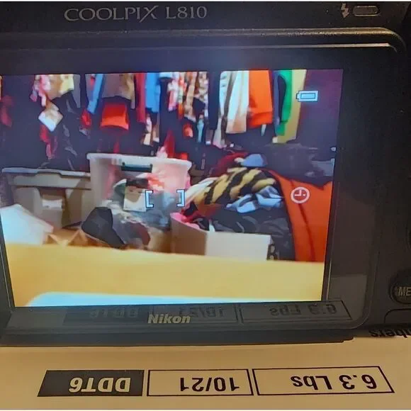 Nikon CoolPix L-810 Camera With Case!